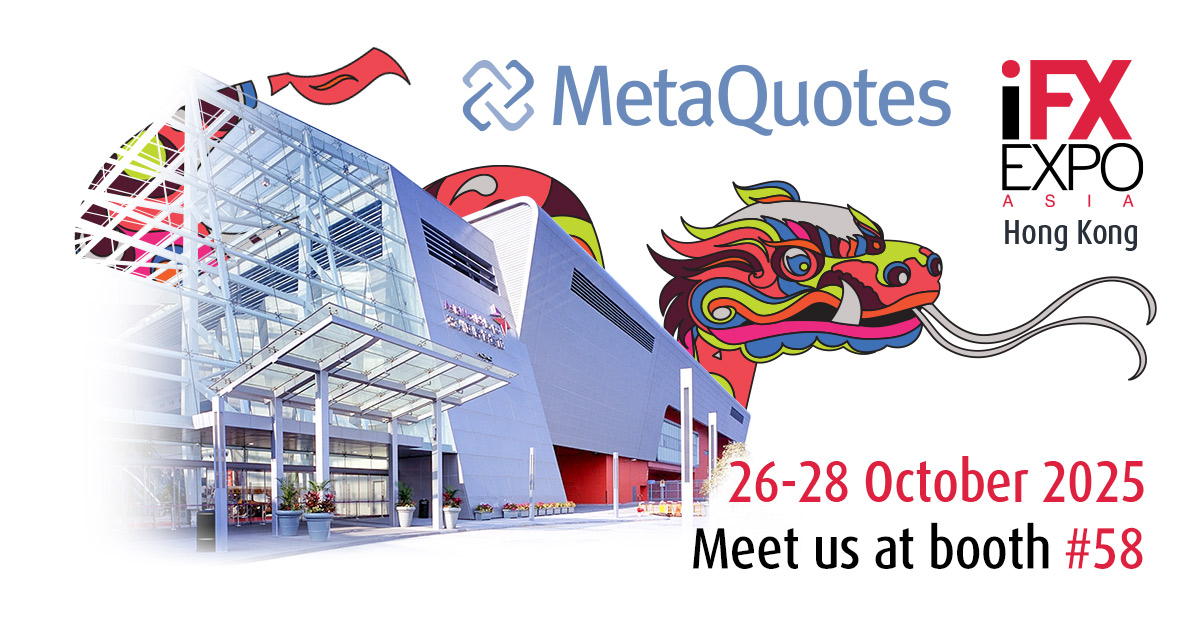 MetaQuotesがiFX Expo Asia 2025（香港）のゴールドスポンサーに決定