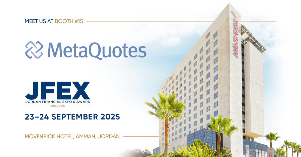 MetaQuotes、アンマンのFinancial Expoで最新のイノベーションを展示